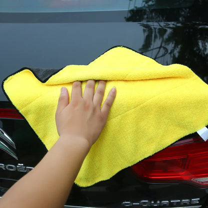 Car Care Polishing Wash Towels Plush Microfiber