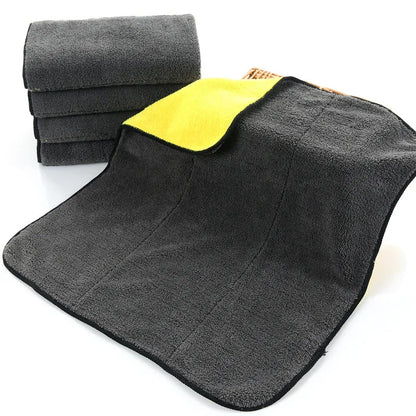 Car Care Polishing Wash Towels Plush Microfiber