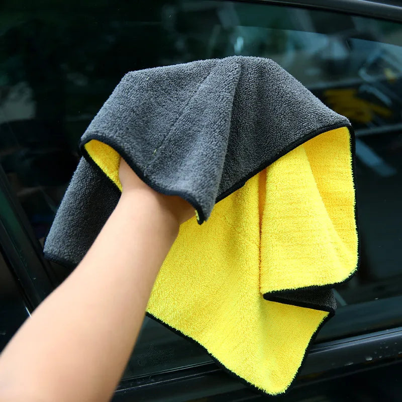 Car Care Polishing Wash Towels Plush Microfiber