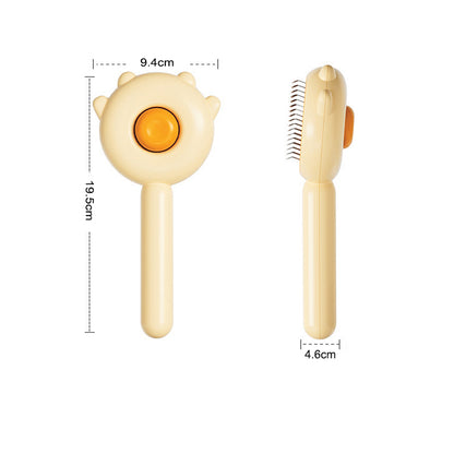 Universal Needle Brush Pet De-shedding Massaging Grooming Comb_1