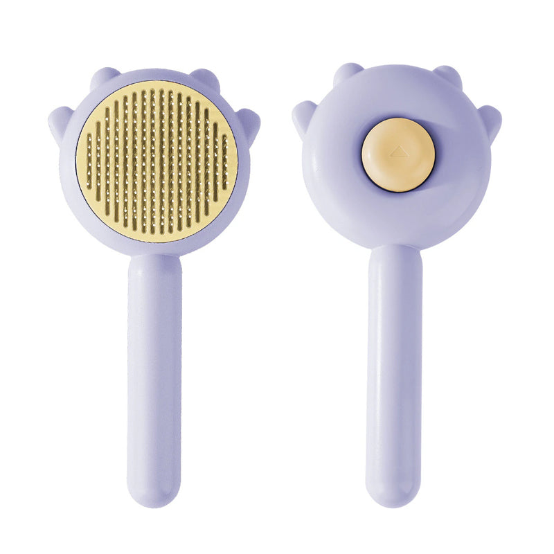 Universal Needle Brush Pet De-shedding Massaging Grooming Comb_2