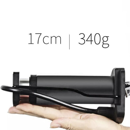 Bike Floor Pump Portable Anti-Slip Tyre Inflator with Pressure Gauge_10