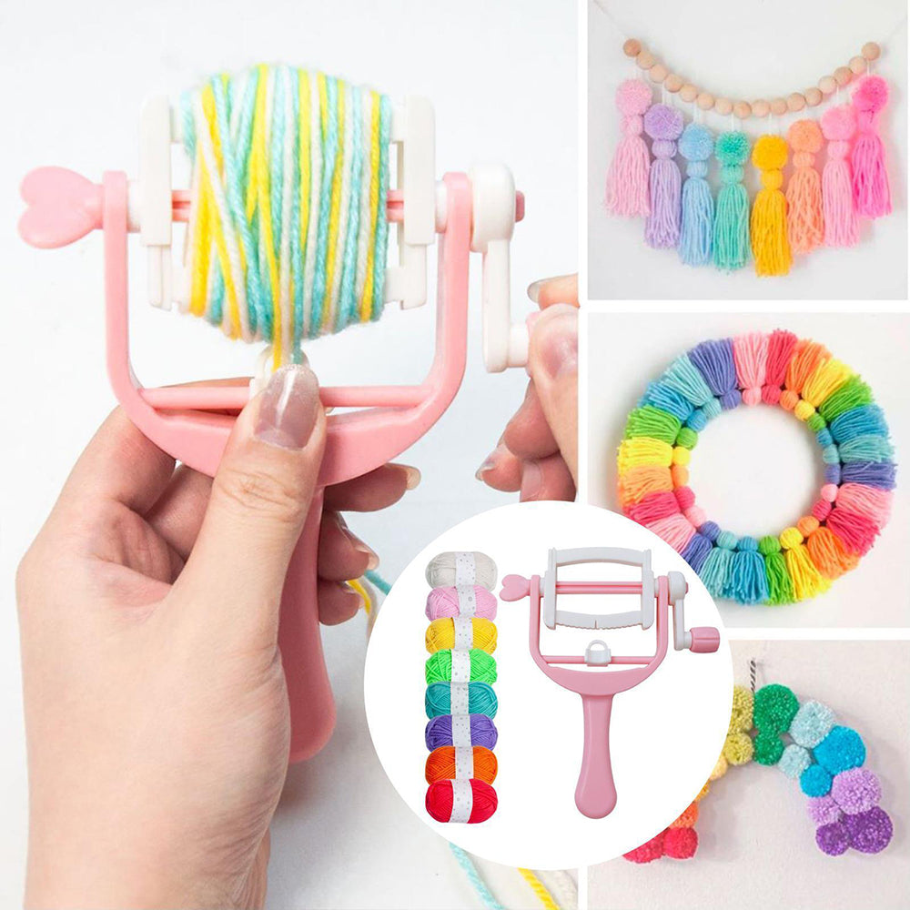 DIY Wool Yarn Craft Tassel and Pompom Maker Tool for Fluff_15