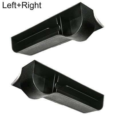 The New 1Pair Universal Auto Car Seat Crevice Plastic Storage Box Cup Phone Holder Organizer Reserved design Accessories