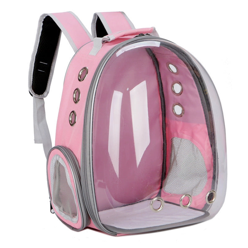 Cat Shoulder Bag Transparent Panoramic Portable Cat Bag Space Capsule Pet Dog Bag