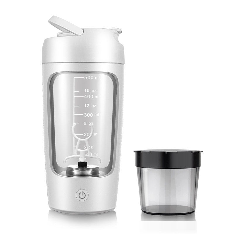 Premium Electric Protein Shaker Bottle, Made with Tritan BPA Free 650ml Vortex Portable Mixer Cup/USB Rechargeable Shaker Cups