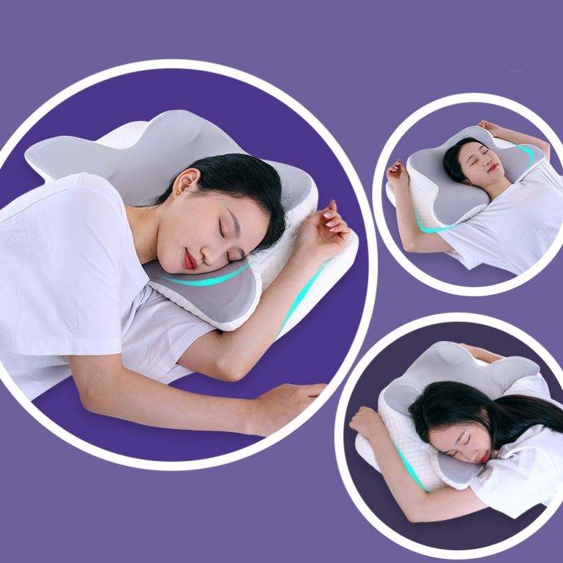 Ergonomic Cervical Pillow For Sleeping Orthopedic Support Pillows Odorless Contour Neck Pain Memory Foam Pillow