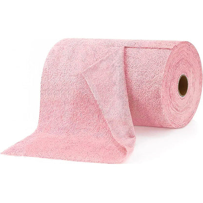 20 Sheets Microfiber Cleaning Cloth Fast Drying Reusable Washable Rag microfiber towel roll