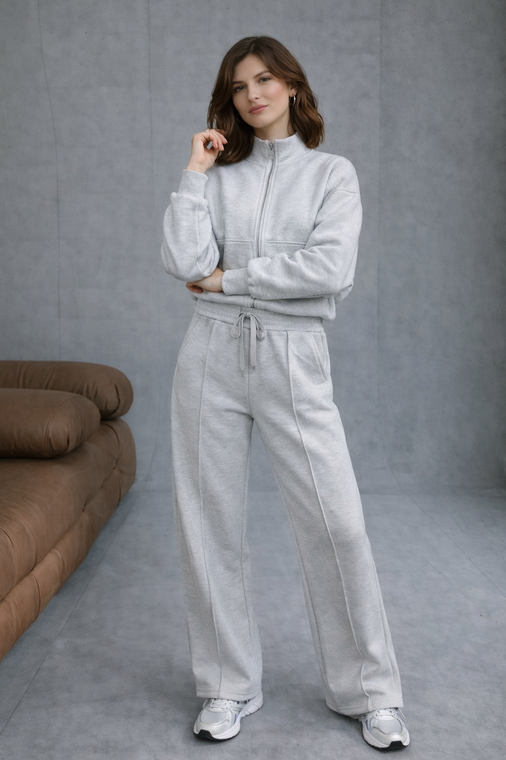 Zalantino Women’s Motion Set | Modern Zip Lounge