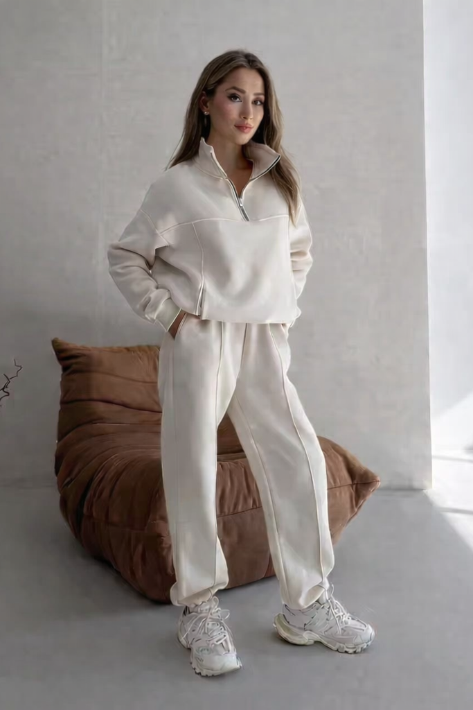 Zalantino Women’s Flex Set | Half-Zip Lounge