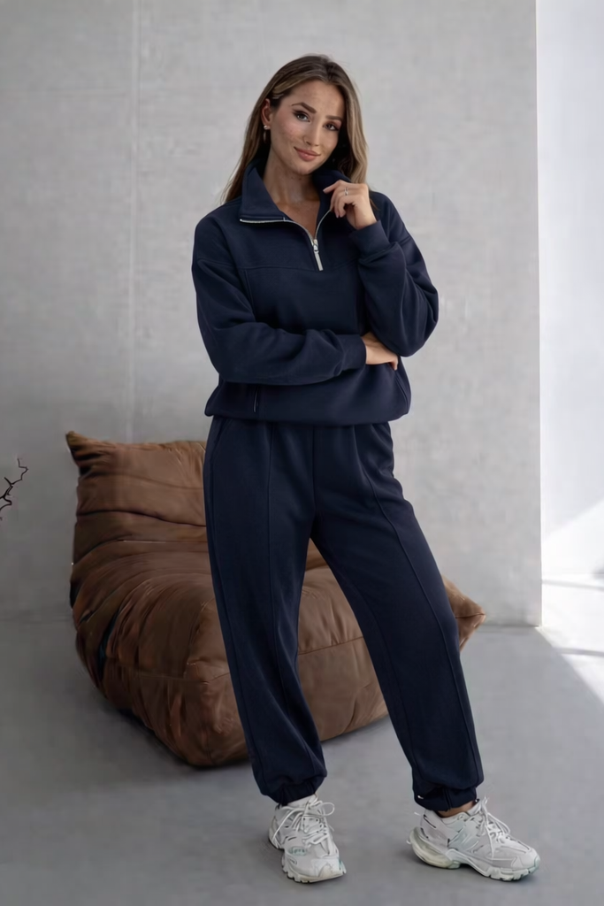 Zalantino Women’s Flex Set | Half-Zip Lounge
