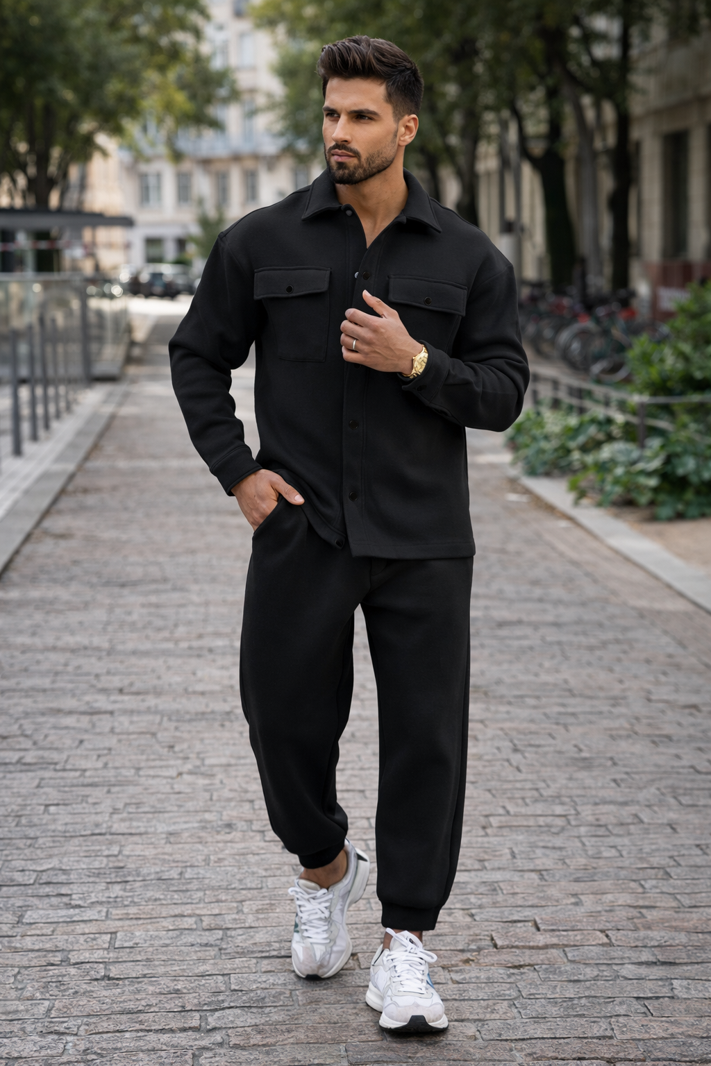 Zalantino Men’s Prestige Set | Button-Up Lounge