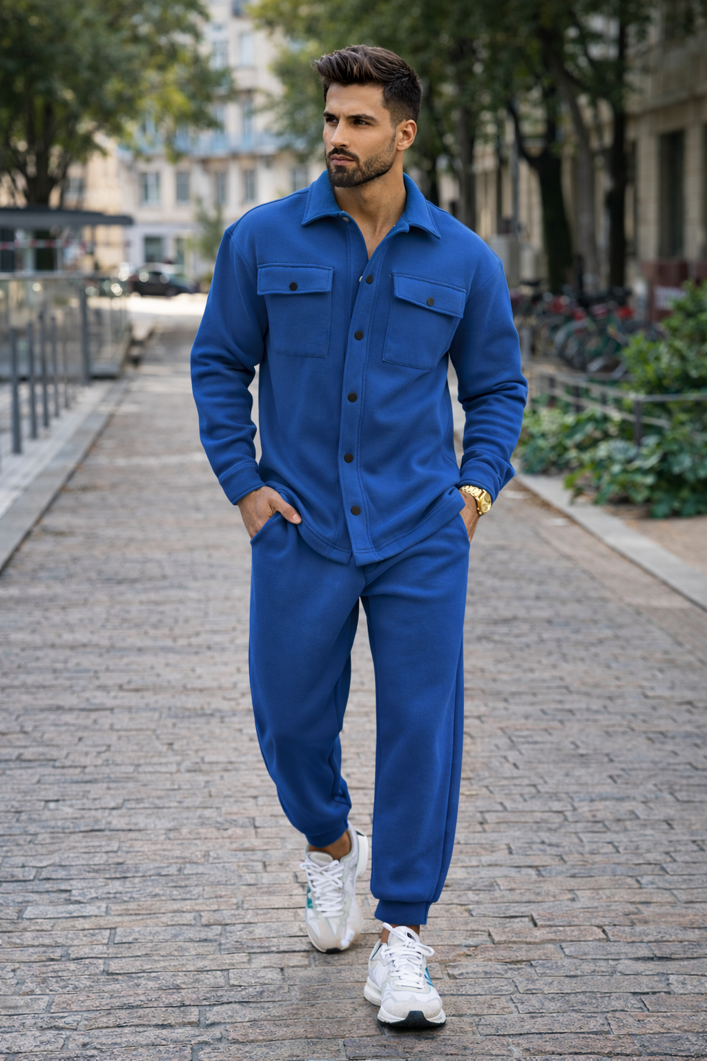 Zalantino Men’s Prestige Set | Button-Up Lounge