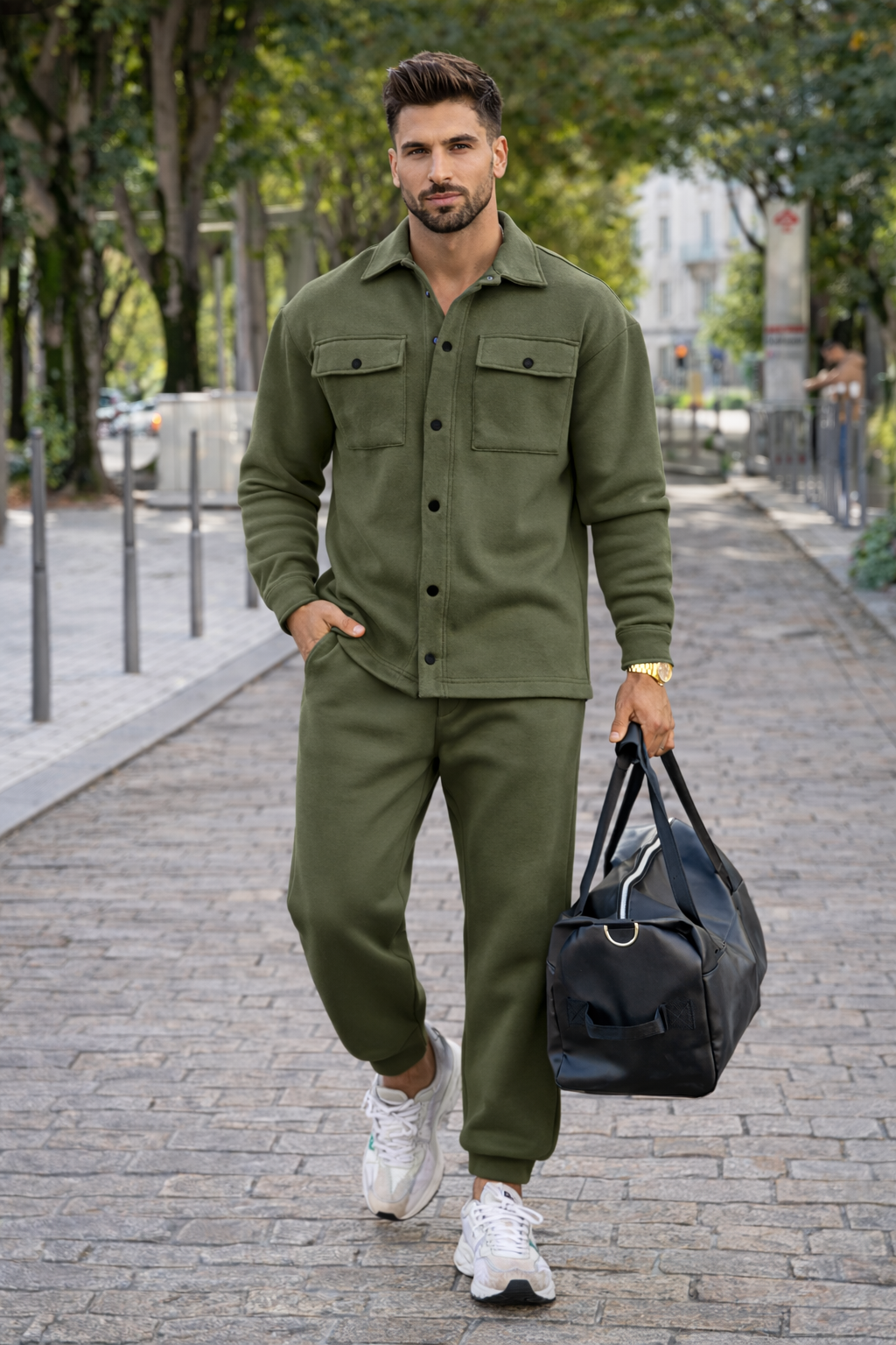 Zalantino Men’s Prestige Set | Button-Up Lounge