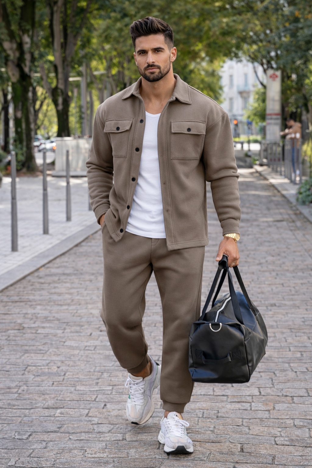 Zalantino Men’s Prestige Set | Button-Up Lounge