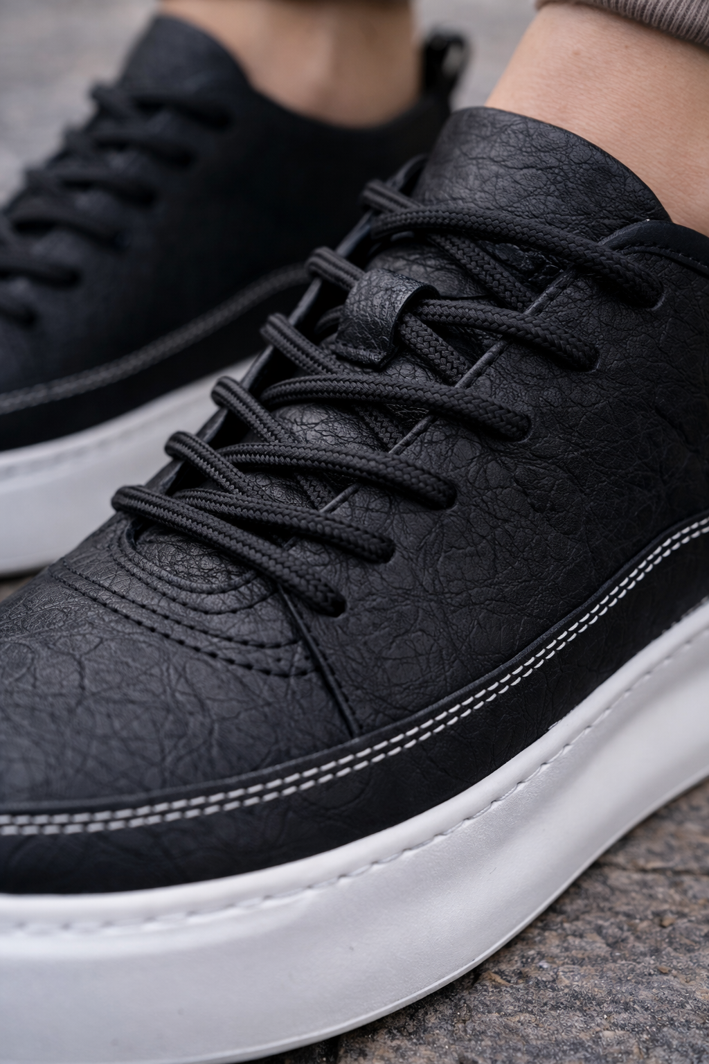 Zalantino Men’s Urban Edge Sneaker | Modern Elevated Classic