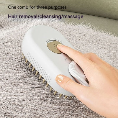 Cat Steam Brush Steamy Dog Brush 3 In 1 Electric Spray Cat Hair Brushes For Massage Pet Grooming Comb Hair Removal Combs Pet Pro