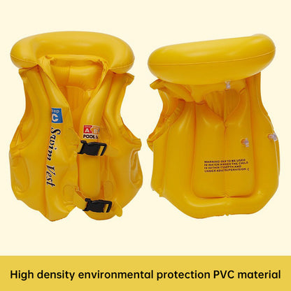 3-10 Age inflatable life vest Baby swimming jacket Buoyancy PVC floats kid swim life inflatable jacket