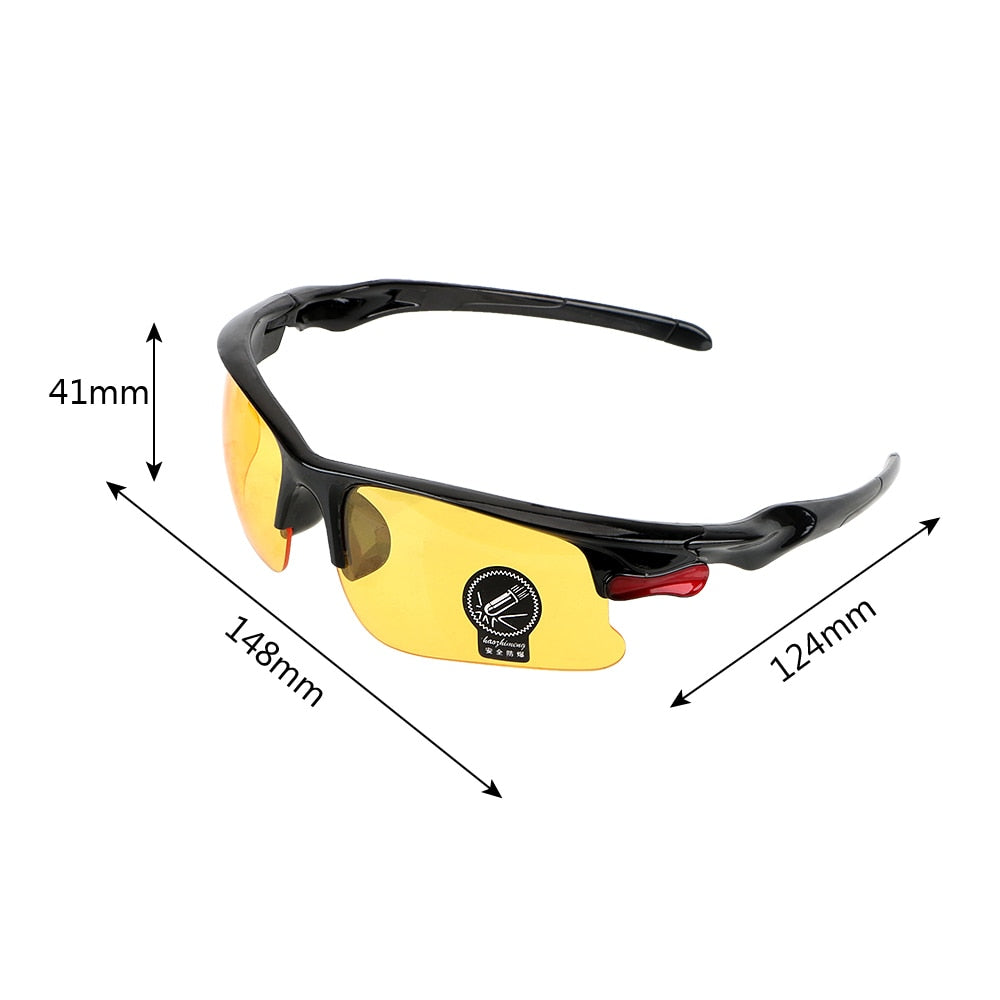 YOSOLO Car Night-Vision Glasses Driver Goggles Anti Glare Protective Gears Sunglasses Night Vision Driving Glasses Accessories