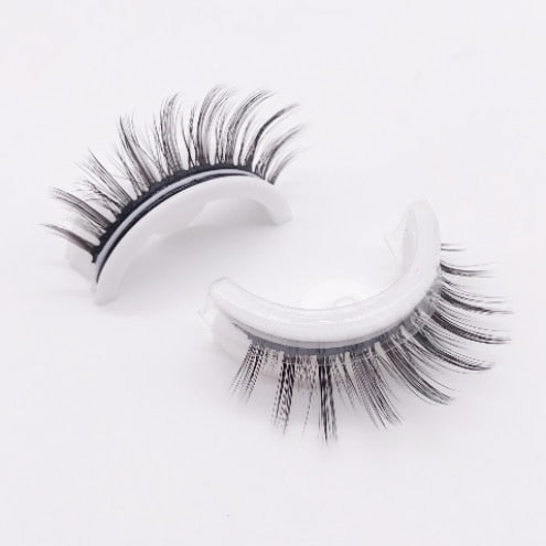 Reusable Self-Adhesive Eyelashes Natural Multiple reversible