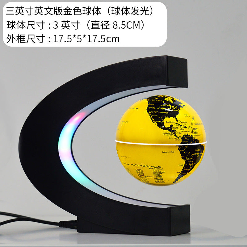 Magnetic Levitation Globe Novelty Desktop Home Office Creative Gift Ornament