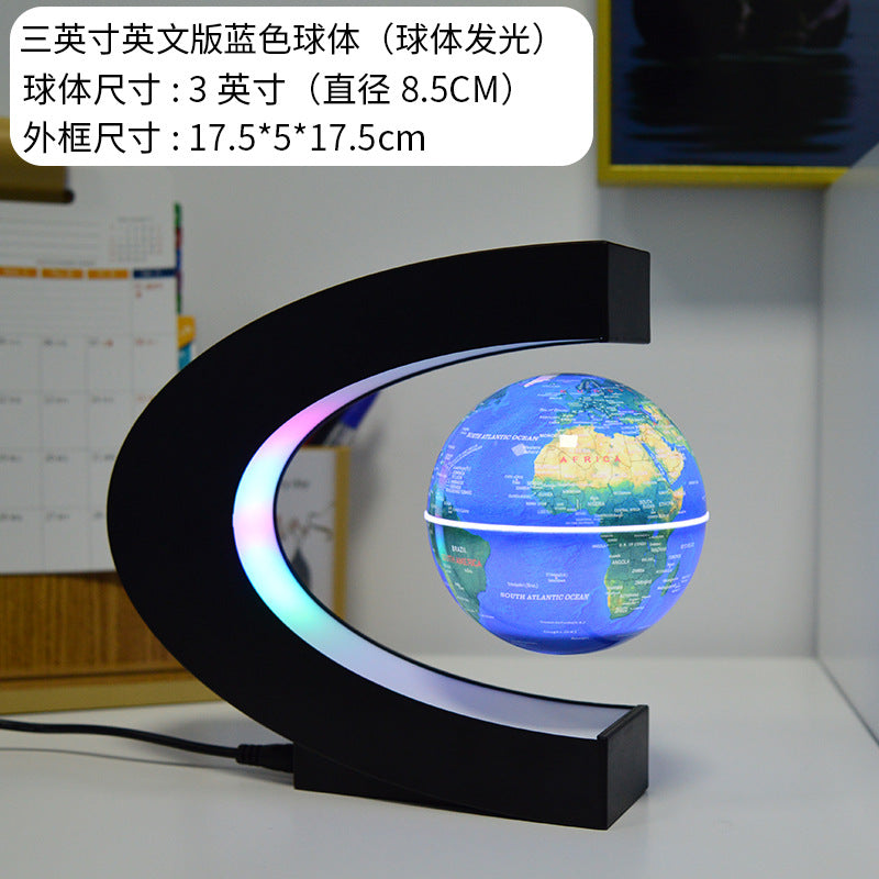 Magnetic Levitation Globe Novelty Desktop Home Office Creative Gift Ornament