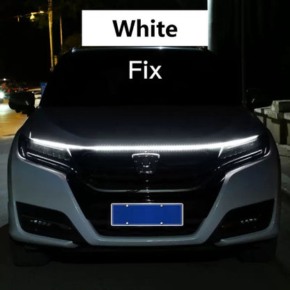 LED Daytime Running Light Car Hood Decorative Lights