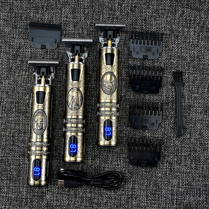 Professional Men's Electric Shaver Rechargeable Barber trimmer for men USB