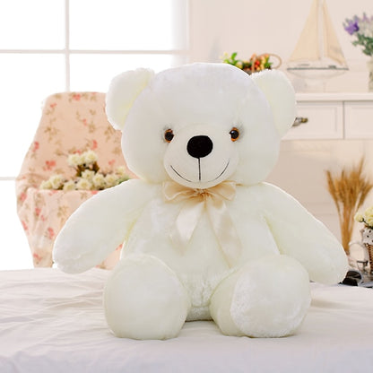 Plush Toy Colorful Glowing Teddy Bear