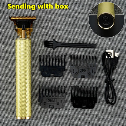 Professional Men's Electric Shaver Rechargeable Barber trimmer for men USB