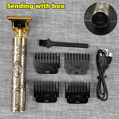 Professional Men's Electric Shaver Rechargeable Barber trimmer for men USB