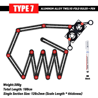 Fold Aluminium Alloy Angle Finder