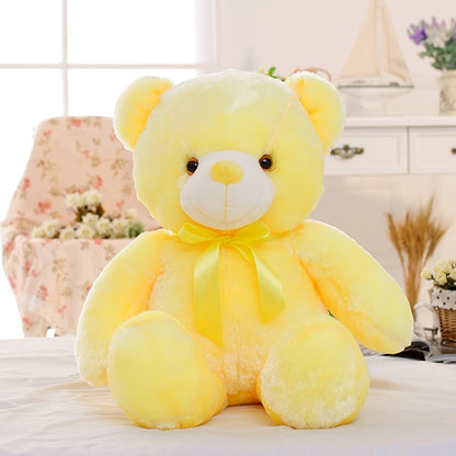 Plush Toy Colorful Glowing Teddy Bear