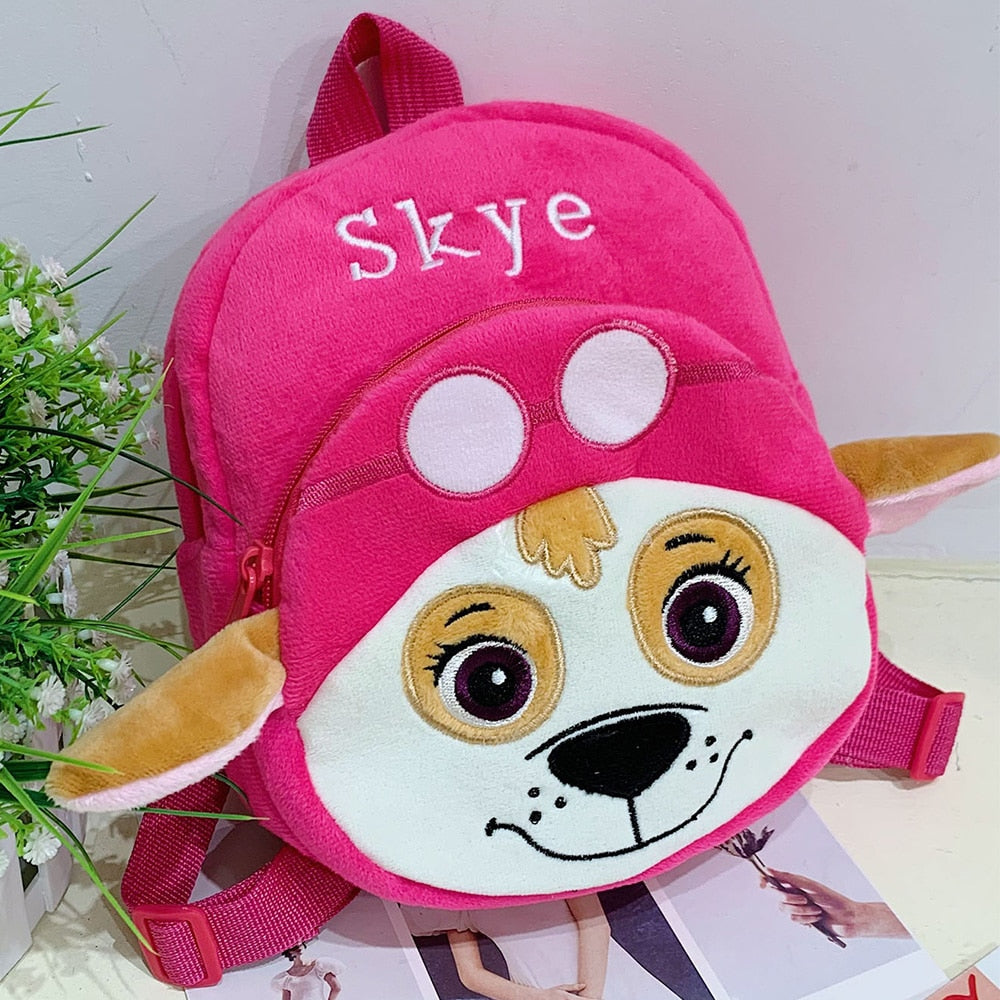 20-30cm Paw Patrol Plush Dog Schoolbag