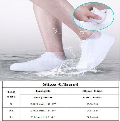 Waterproof Rain Shoes Covers Silicone Outdoor