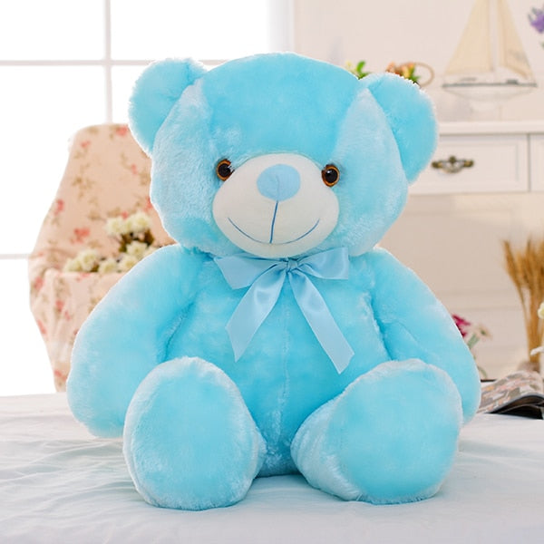 Plush Toy Colorful Glowing Teddy Bear