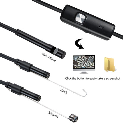 Waterproof 6 LEDS 7mm Android Type-C USB Inspection camera