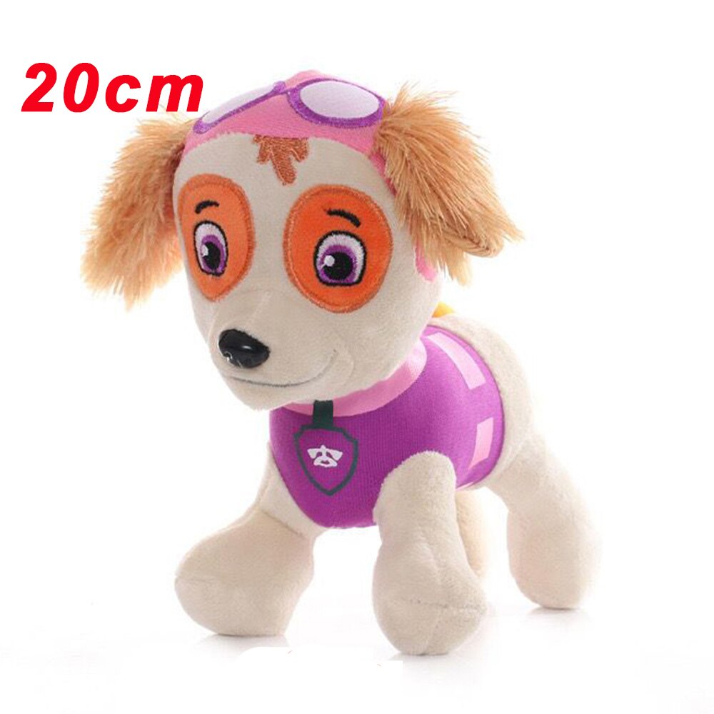 20-30cm Paw Patrol Plush Dog Schoolbag