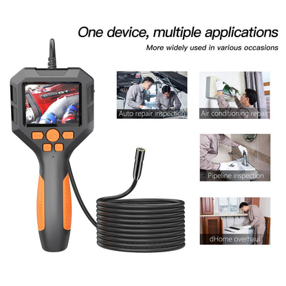 Industrial Endoscope Camera 2.8'' IPS Screen HD1080P