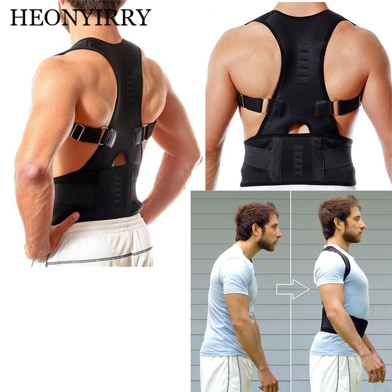 Corset Lumbar Support Straight Male Female Brace Belt