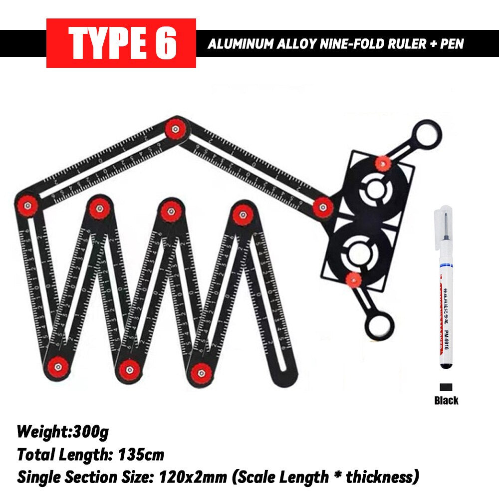 Fold Aluminium Alloy Angle Finder