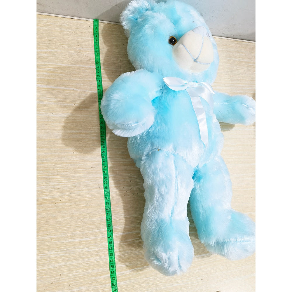 Plush Toy Colorful Glowing Teddy Bear