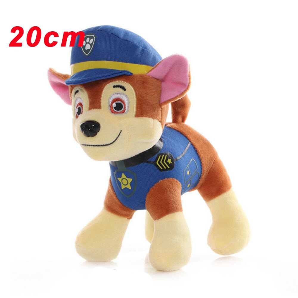 20-30cm Paw Patrol Plush Dog Schoolbag