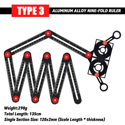 Fold Aluminium Alloy Angle Finder