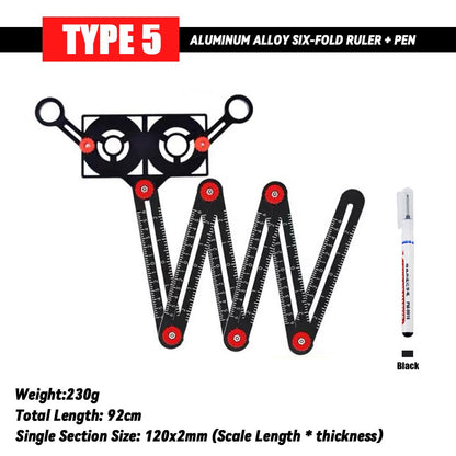 Fold Aluminium Alloy Angle Finder