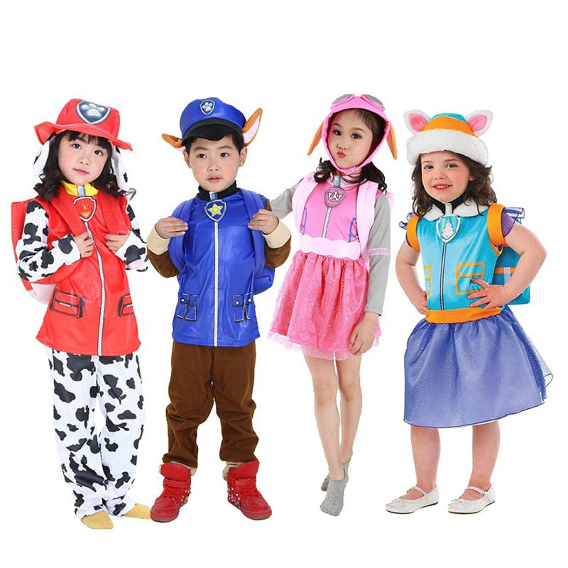 Anime Paw Patrol Kids Costume